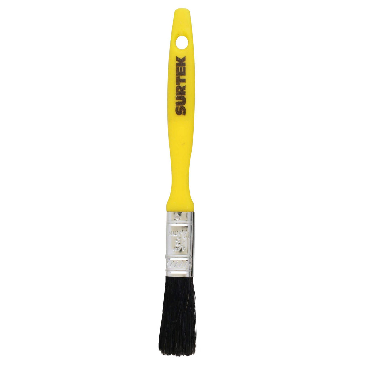 Brocha De Cerdas Naturales Con Mango Plástico 1/2 x 40 mm, Grosor De Cerda 7.7 mm, Surtek 123310