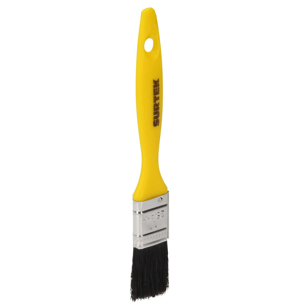 Brocha De Cerdas Naturales Con Mango Plástico 1 x 40 mm, Grosor De Cerda 7.8 mm, Surtek 123311
