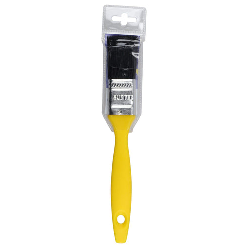 Brocha De Cerdas Naturales Con Mango Plástico 1 x 40 mm, Grosor De Cerda 7.8 mm, Surtek 123311