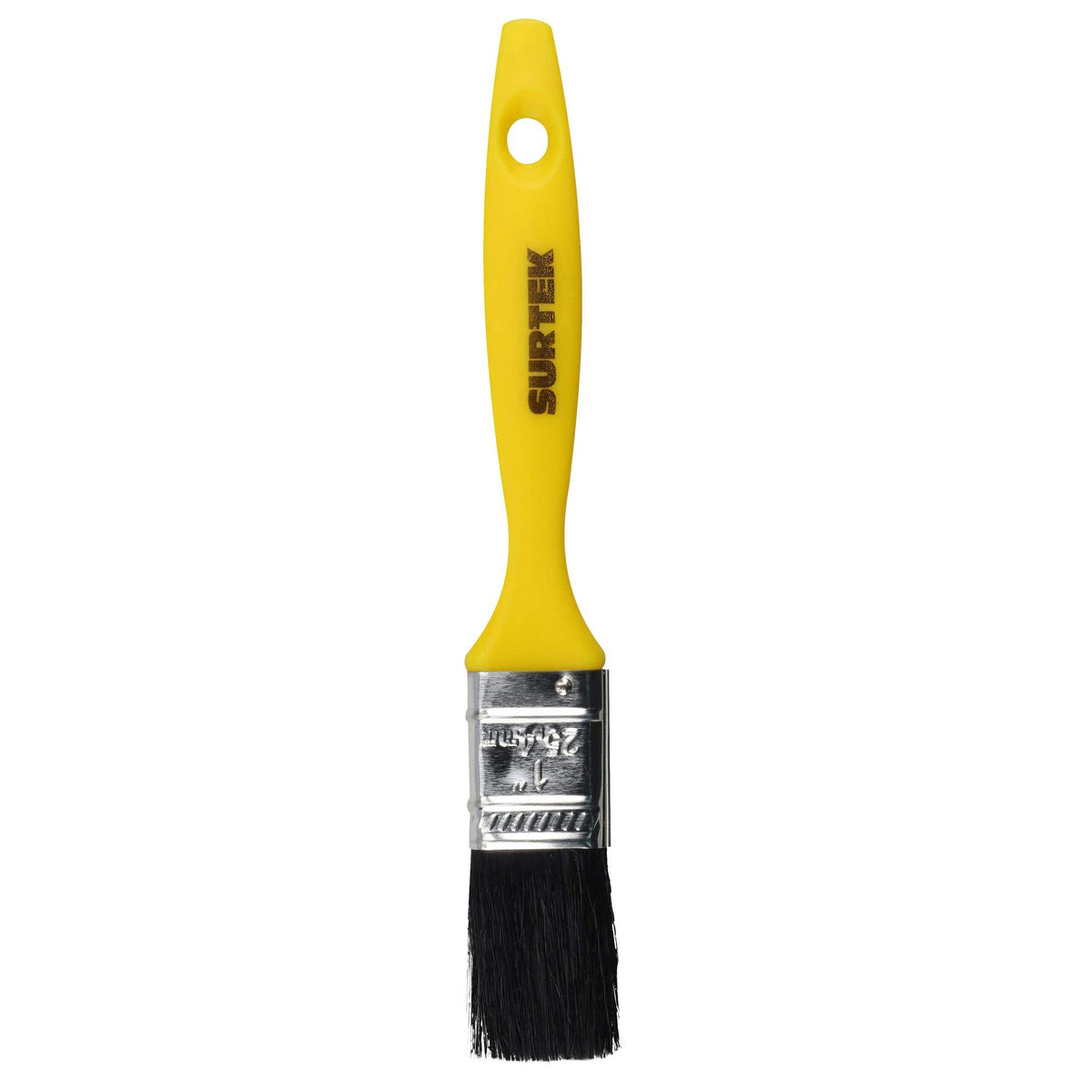 Brocha De Cerdas Naturales Con Mango Plástico 1 x 40 mm, Grosor De Cerda 7.8 mm, Surtek 123311