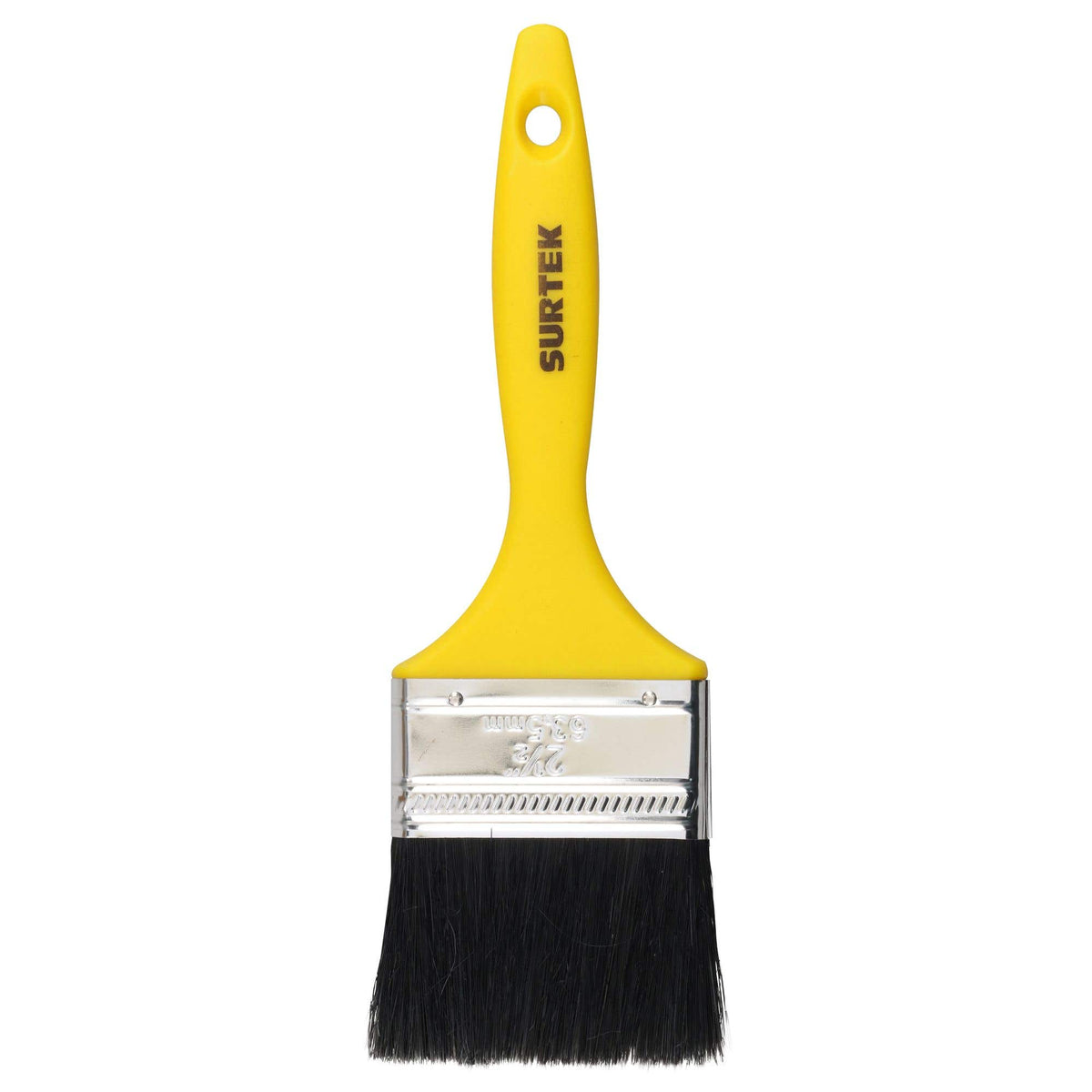 Brocha De Cerdas Naturales Con Mango Plástico 2-1/2 x 44 mm, Grosor De Cerda 10.7 mm, Surtek 123314