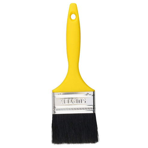 Brocha De Cerdas Naturales Con Mango Plástico 2-1/2 x 44 mm, Grosor De Cerda 10.7 mm, Surtek 123314