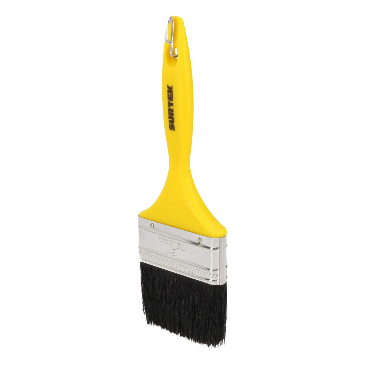 Brocha De Cerdas Naturales Con Mango Plástico 3 x 44 mm, Grosor De Cerda 13.5 mm, Surtek 123315