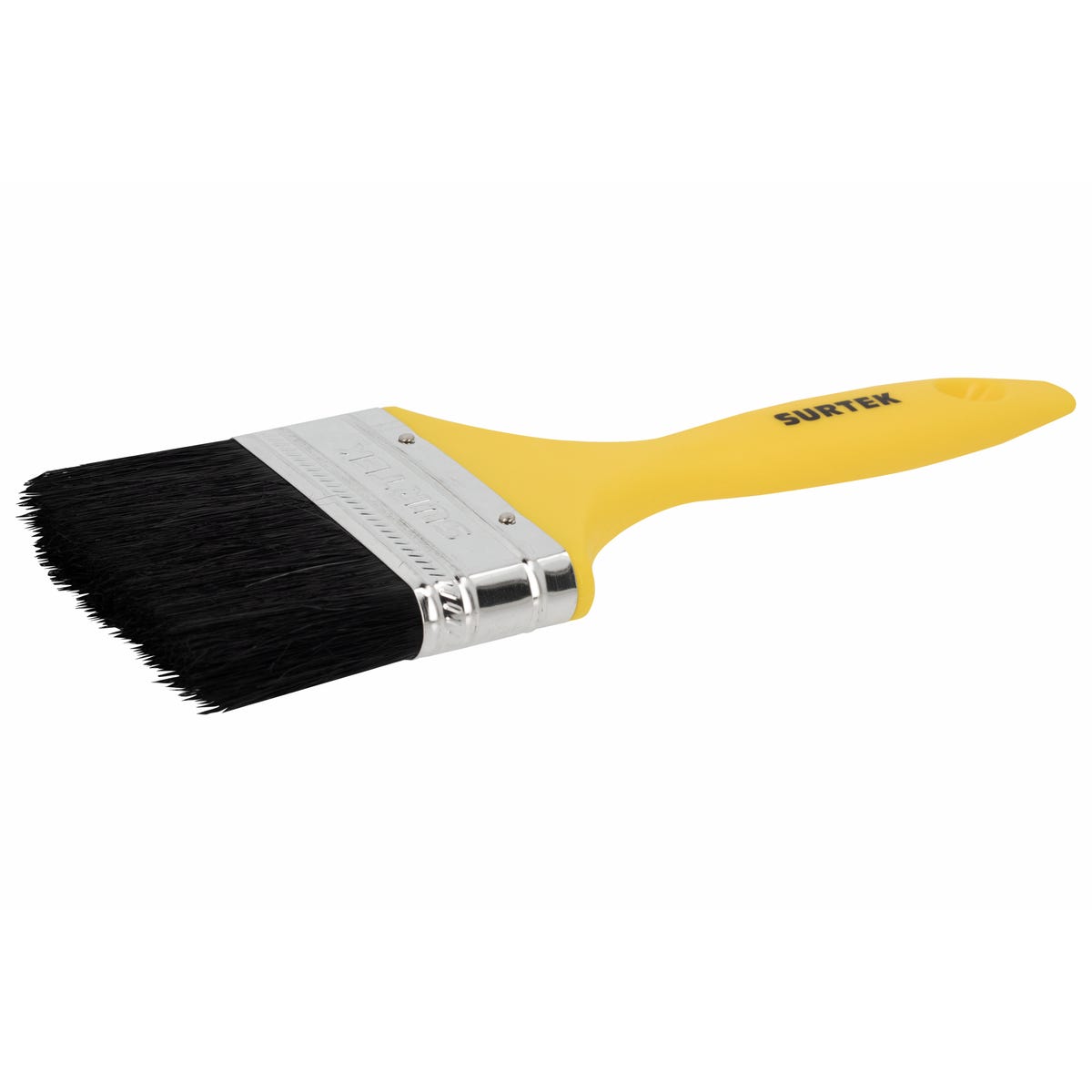 Brocha De Cerdas Naturales Con Mango Plástico 3 x 44 mm, Grosor De Cerda 13.5 mm, Surtek 123315