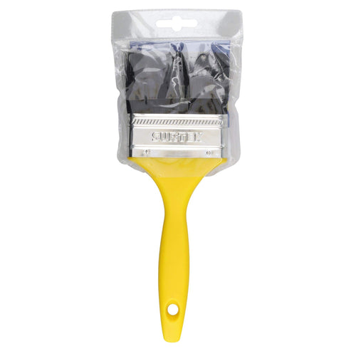 Brocha De Cerdas Naturales Con Mango Plástico 3 x 44 mm, Grosor De Cerda 13.5 mm, Surtek 123315