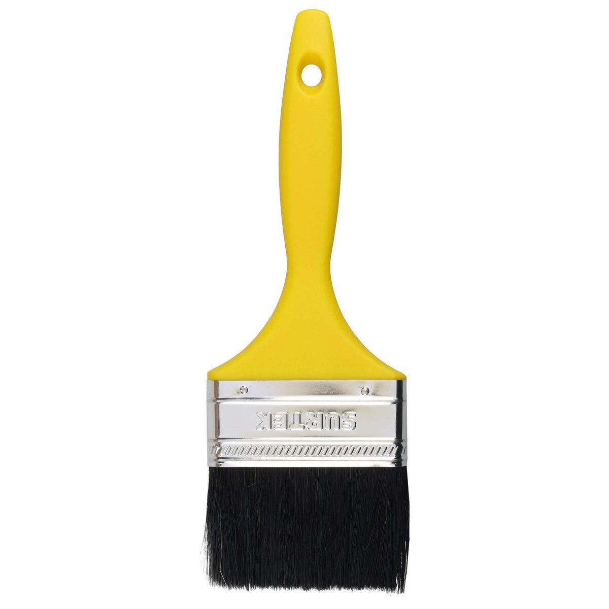 Brocha De Cerdas Naturales Con Mango Plástico 3 x 44 mm, Grosor De Cerda 13.5 mm, Surtek 123315