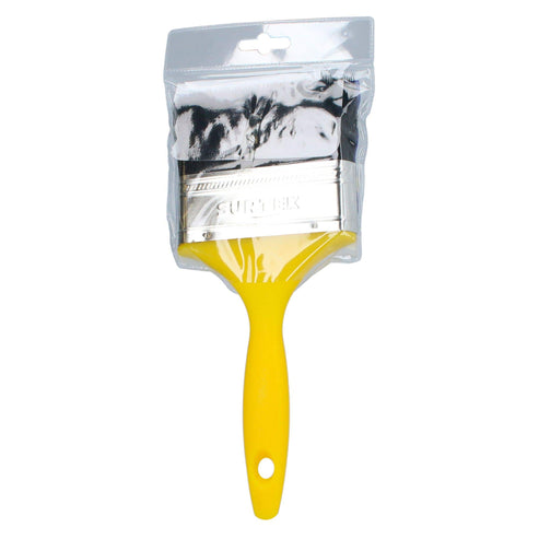 Brocha De Cerdas Naturales Con Mango Plástico 4 x 47 mm, Grosor De Cerda 15 mm, Surtek 123316