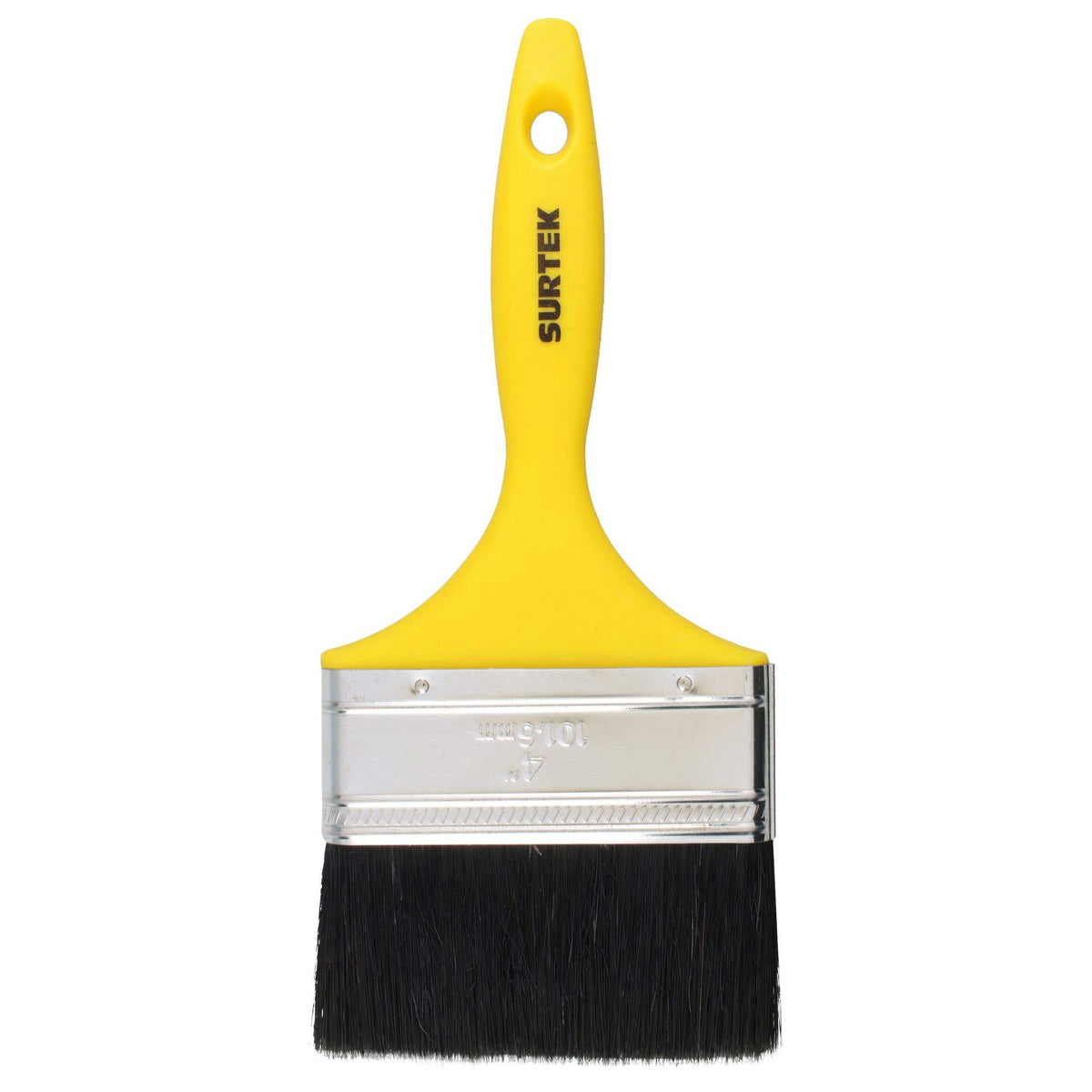 Brocha De Cerdas Naturales Con Mango Plástico 4 x 47 mm, Grosor De Cerda 15 mm, Surtek 123316