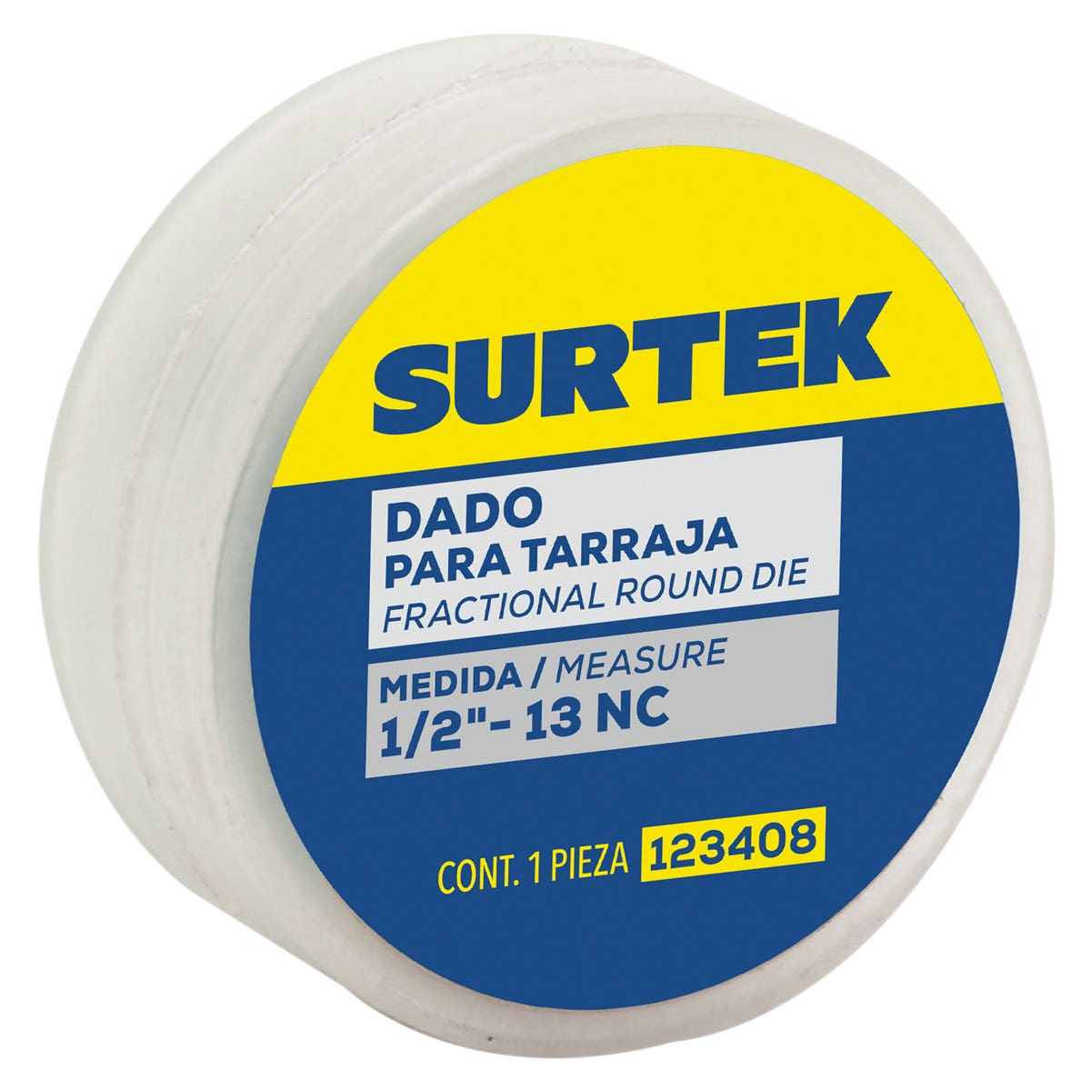 Dado Para Tarraja De 1-1/2 x 1/2-13NC, Surtek 123408