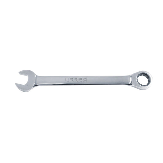 Llave Combinada Pulido Espejo De Matraca En Pulgadas, 12 Puntas, Urrea 1242CM