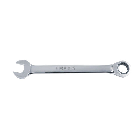 Llave Combinada Pulido Espejo De Matraca En Pulgadas, 12 Puntas, Urrea 1246CM
