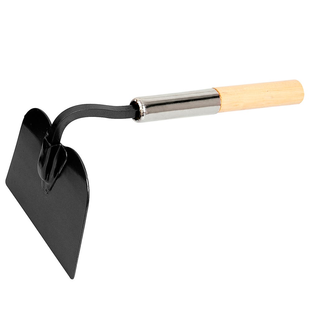 Azadón Para Tomatero Con Mango Corto De Madera 6-1/4, 16, Surtek 130055