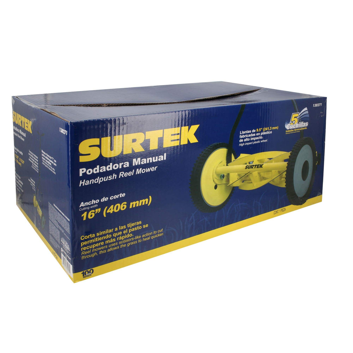 Podadora Para Pasto Manual 16, Surtek 130271