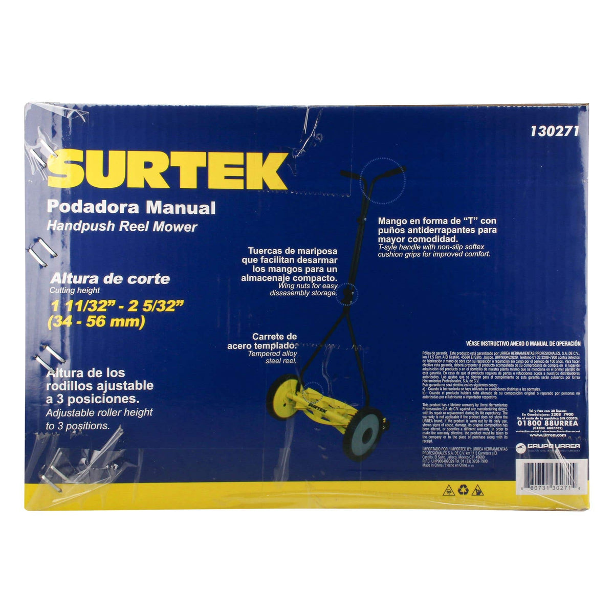 Podadora Para Pasto Manual 16, Surtek 130271