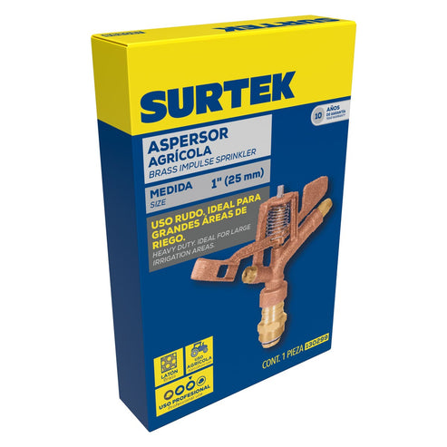Aspersor Agrícola Por Pulsación, 1 GHT, Surtek 130299