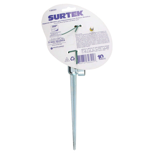 Aspersor Metálico Regulable Por Pulsación Boquillas Metálicas, 3/4 GHT, Surtek 130321