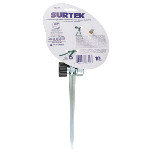Aspersor Metálico Regulable Por Pulsación Cuerpo De Zamac, 3/4 GHT, Surtek 130322