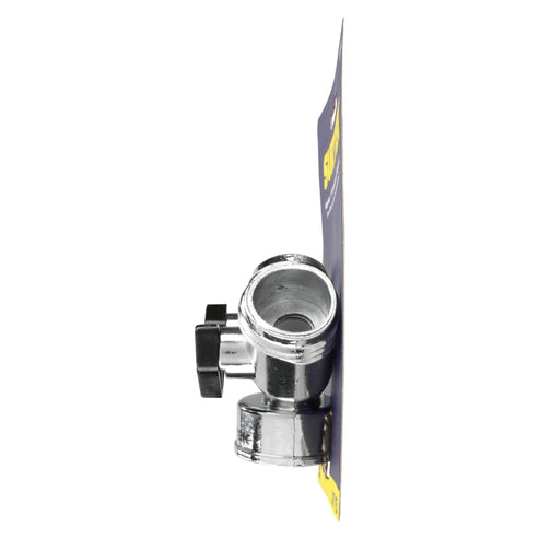 Adaptador Para Manguera De Riego En Y Cromado, 11 cm x 7 cm, Surtek 130333