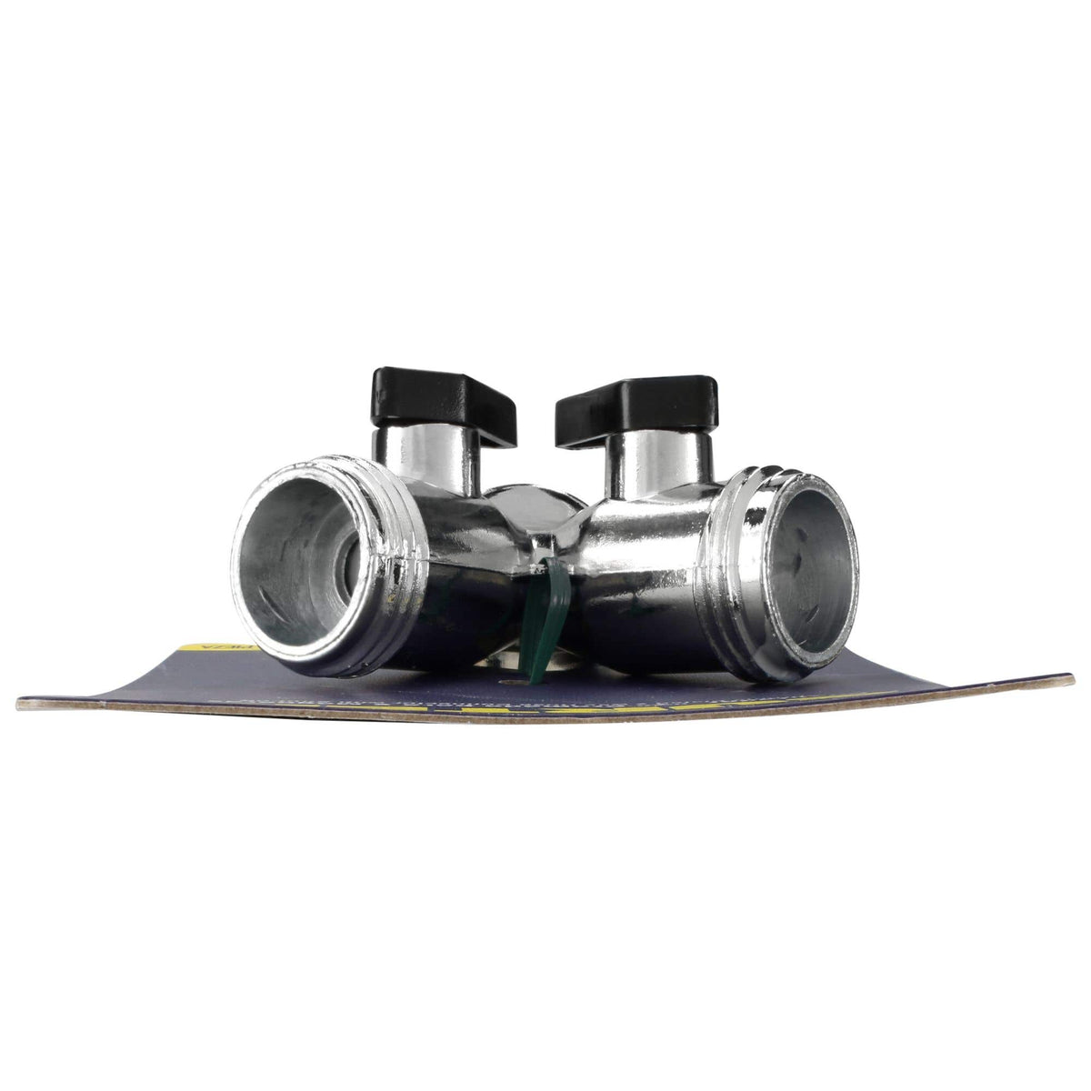 Adaptador Para Manguera De Riego En Y Cromado, 11 cm x 7 cm, Surtek 130333