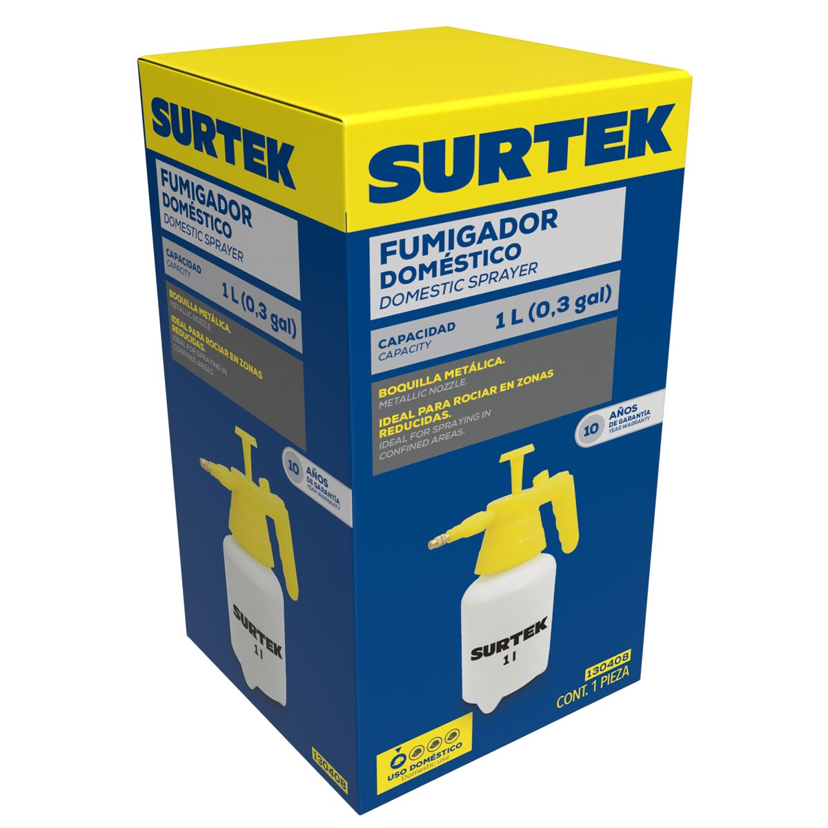 Fumigador Doméstico 1 Lt, Surtek 130408