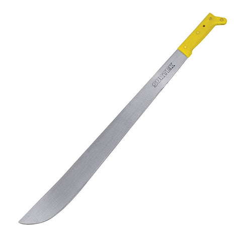 Machete Laminado Con Mango Amarillo Recto 16, Surtek 130496