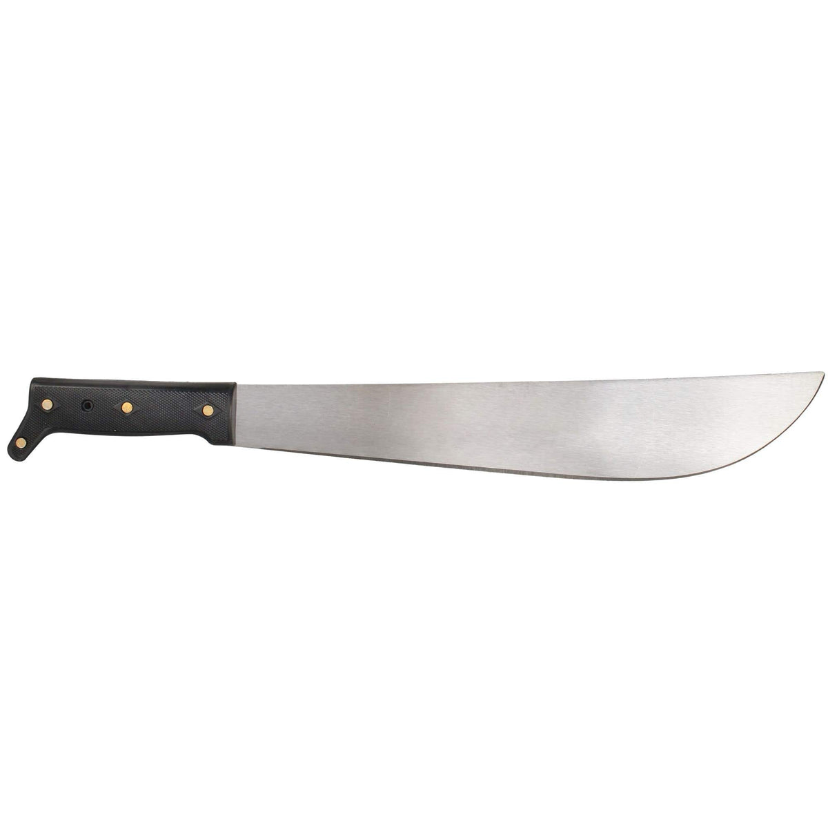 Machete Troquelado Con Mango Negro Recto 14, Surtek 130498