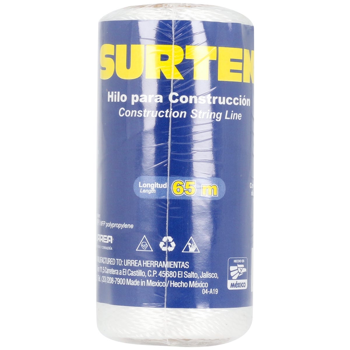 Hilo Para Construcción, Blanco, Surtek 130567