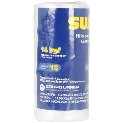 Hilo Para Construcción, Blanco, Surtek 130567