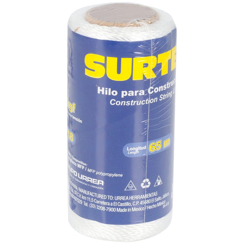 Hilo Para Construcción, Blanco, Surtek 130567