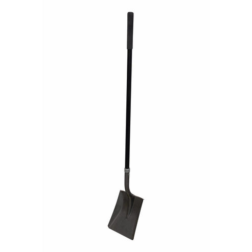 Pala Con Mango Largo De Fibra De Vidrio Con Anillo Crimpado, Cuadrada, Surtek 130627