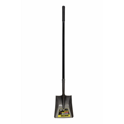 Pala Con Mango Largo De Fibra De Vidrio Con Anillo Crimpado, Cuadrada, Surtek 130627