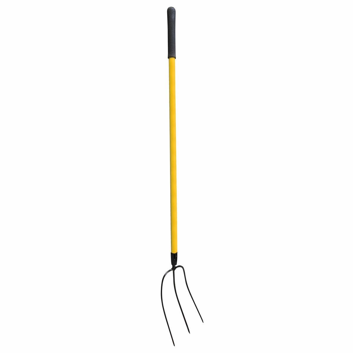 Bieldo Forjado En Una Pieza Con Mango De Madera De 3 Dientes, 48, Surtek 130670