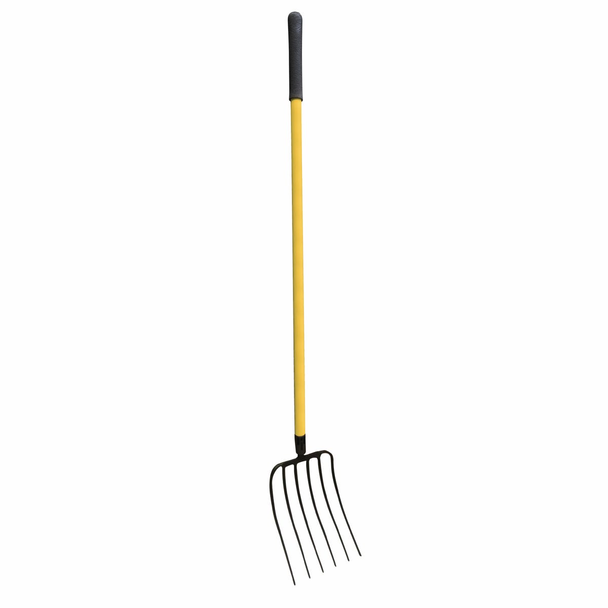 Bieldo Forjado En Una Pieza Con Mango De Madera De 6 Dientes, 48, Surtek 130676