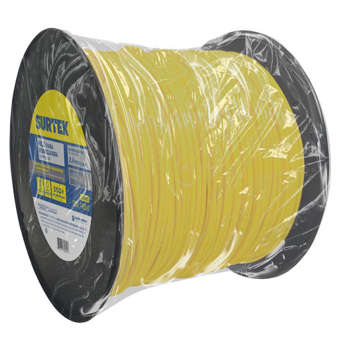 Nailon Redondo Para Desbrozadora En Carrete, 2.4 mm x 262 m, Surtek 130801
