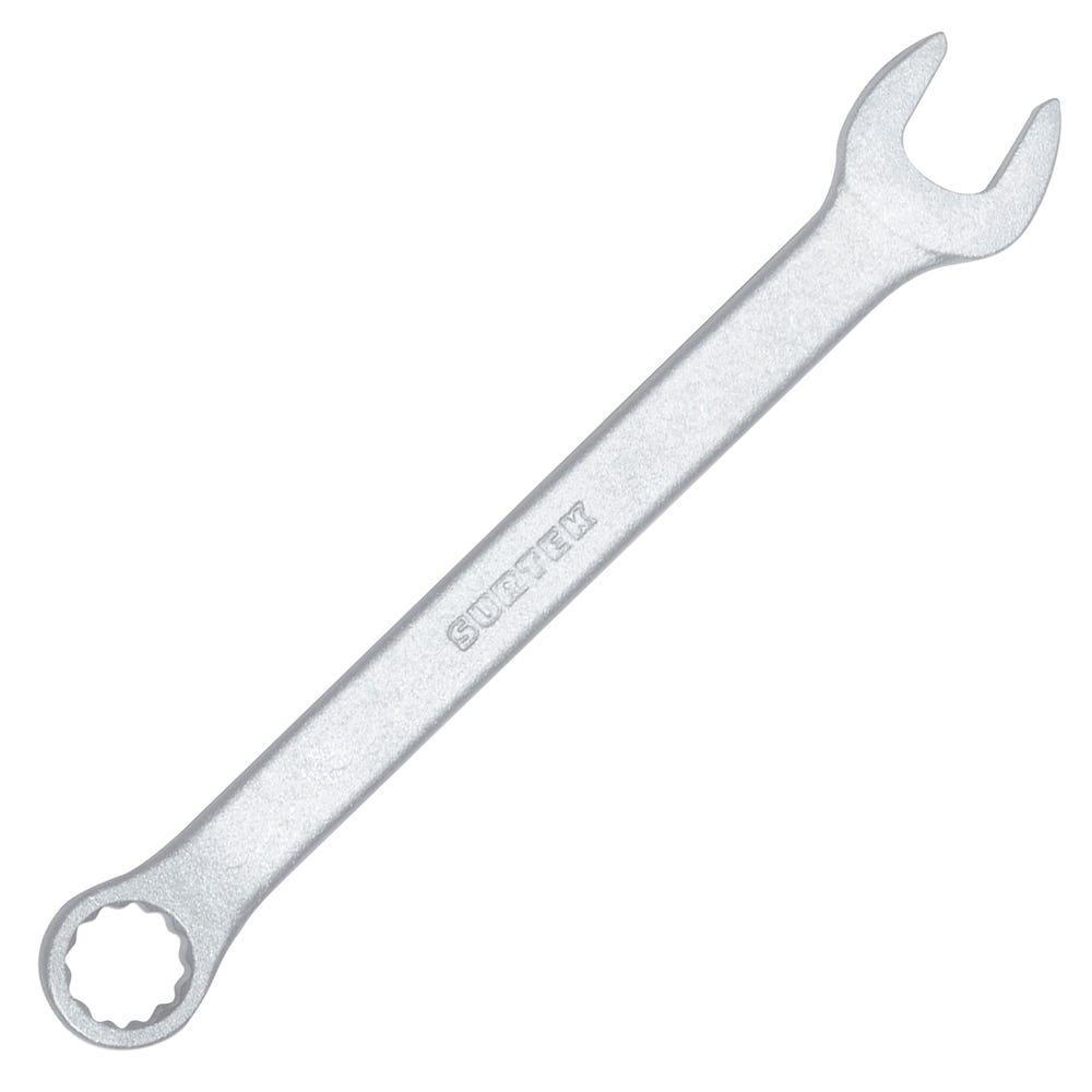 Llave Combinada Satinada Métrica, 12 Puntas, Surtek 130M