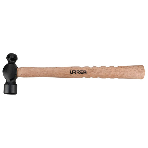Martillo De Bola Black Con Mango De Madera Estriado De 16, 24 Oz, Urrea 1324E
