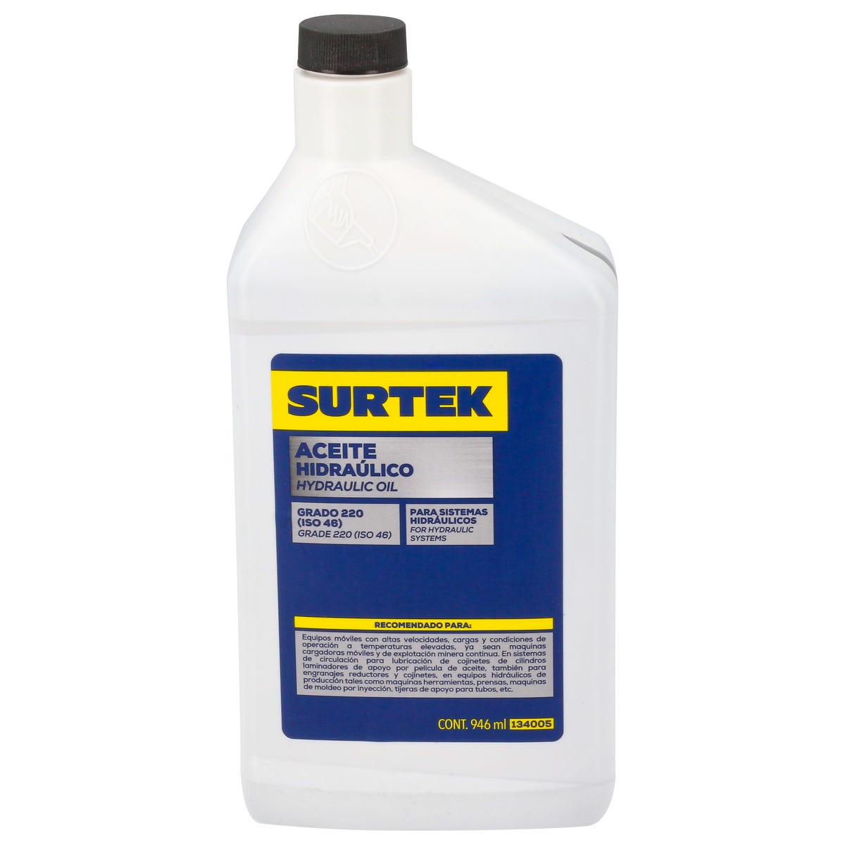 Aceite Hidráulico 946 ml, Surtek 134005