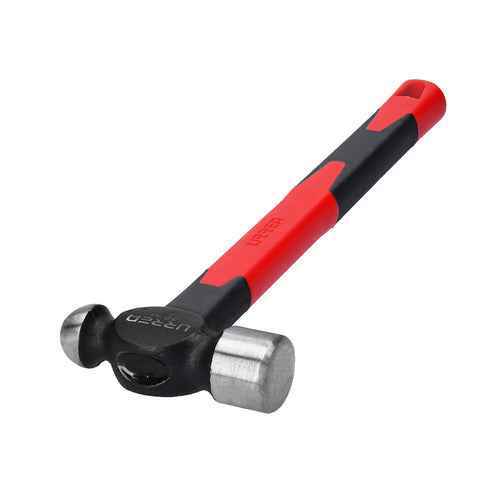 Martillo De Bola Maquinado Con Mango De Fibra De Vidrio Largo De 15, 40 Oz, Urrea 1340FV