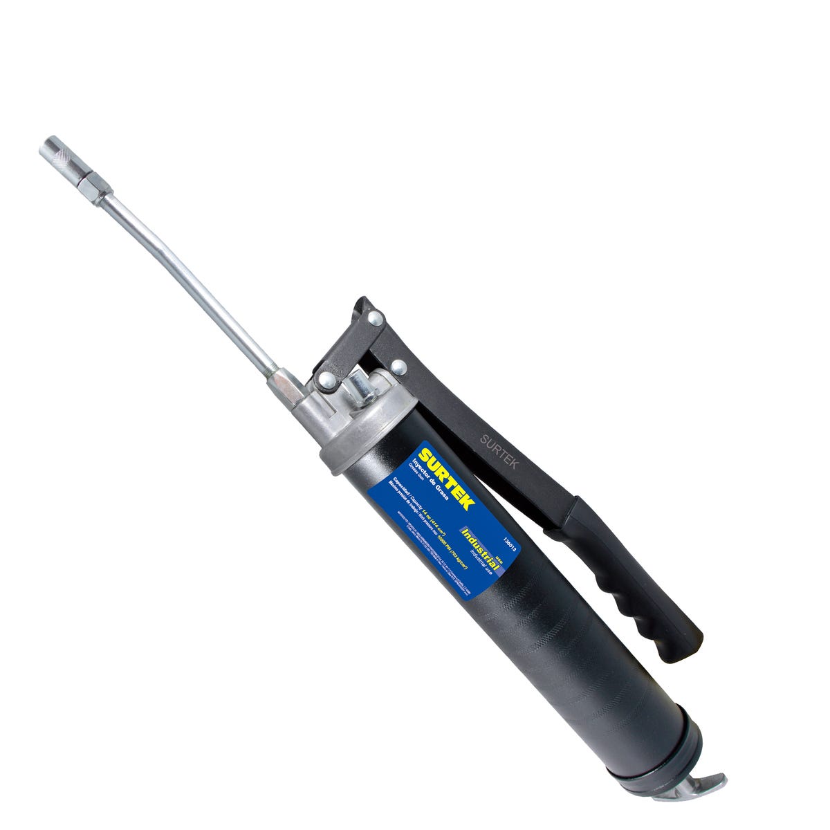 Inyector De Grasa A Dos Manos De 400 g, 10000 PSI, Surtek 136012
