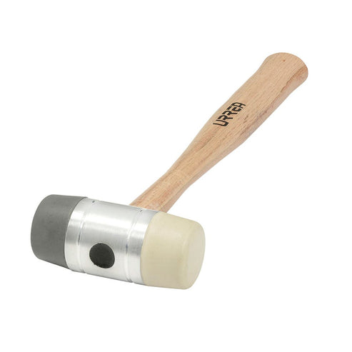 Martillo Con Tapas Plásticas Intercambiables Con Mango De Madera De 16, 13 Oz, Urrea 1363