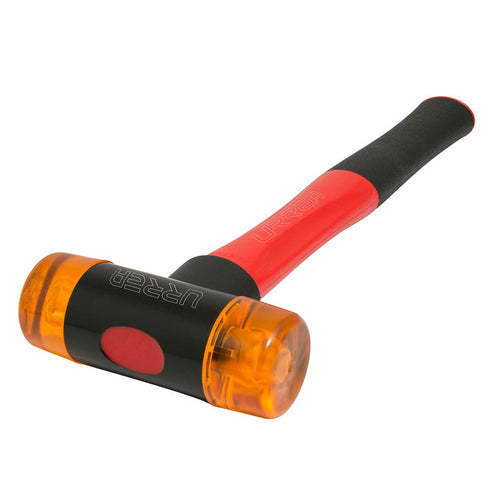 Martillo Con Tapas Plásticas Intercambiables Con Mango Anti-vibración De 4-19/64", 13 oz Urrea 1383A