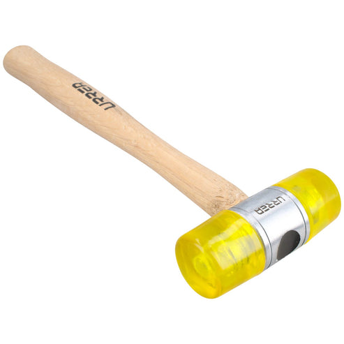 Martillo Con Tapas Plásticas Con Mango De Madera De 11-1/2, 13 Oz, Urrea 1383