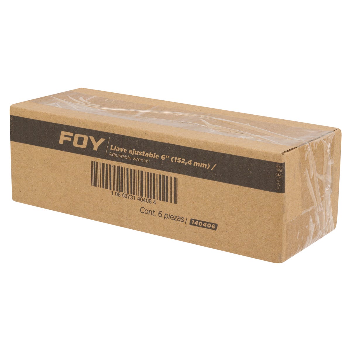 Llave Ajustable Cromada 6 3/4, Foy 140406