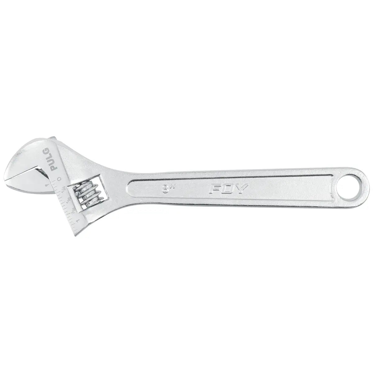 Llave Ajustable Cromada 8 1, Foy 140408