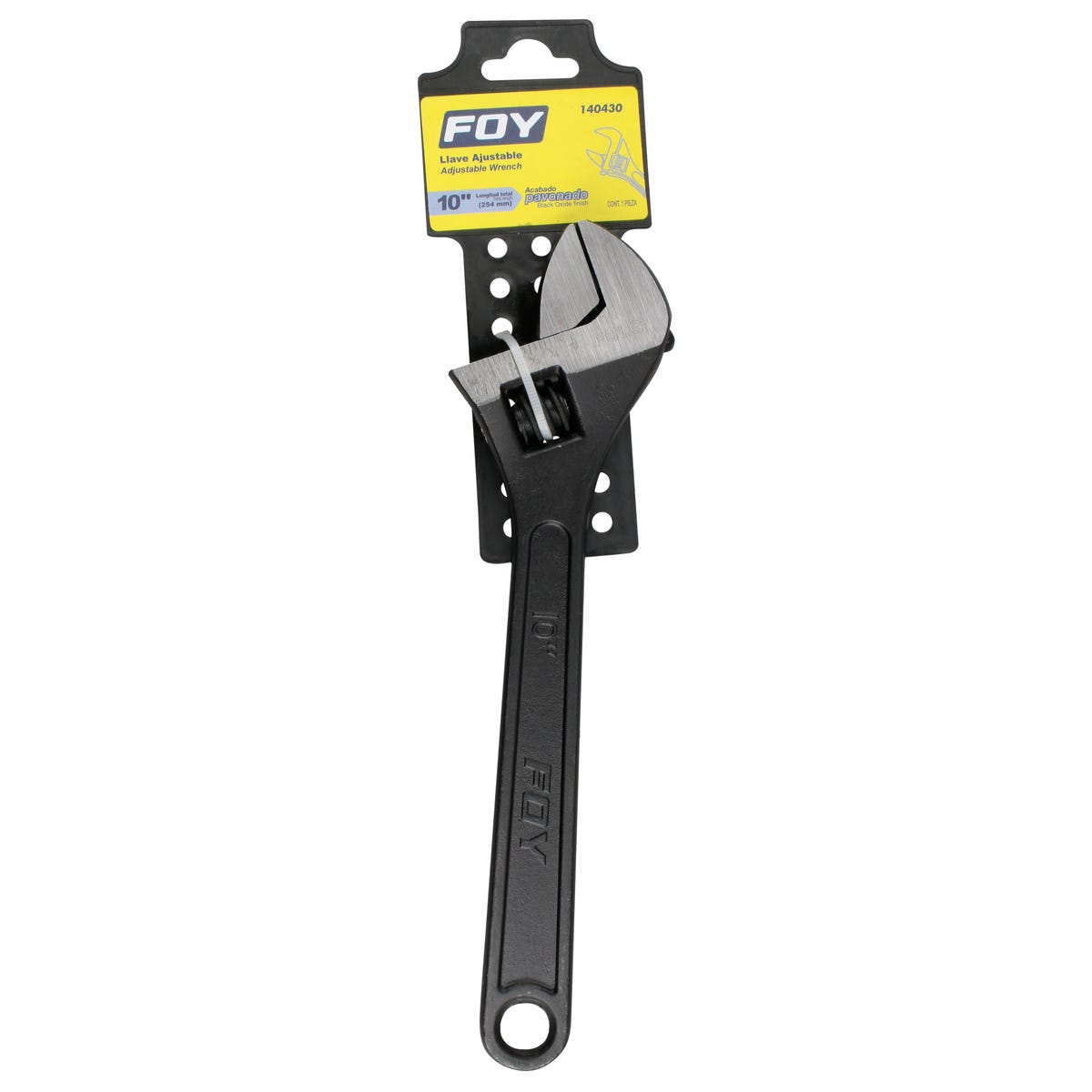 Llave Ajustable Pavonada 10, Foy 140430