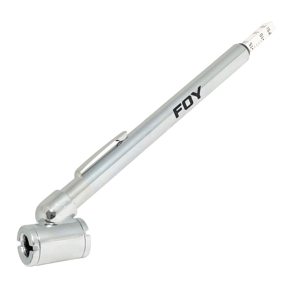 Gauge Tipo Lápiz De Doble Cabeza 60 PSI, 21 cm, Foy 140953