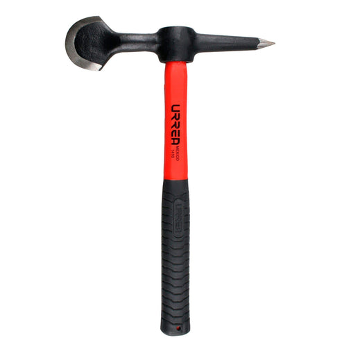 Martillo Para Soldador Con Mango De Fibra De Vidrio De 12, 12 Oz, Urrea 1410