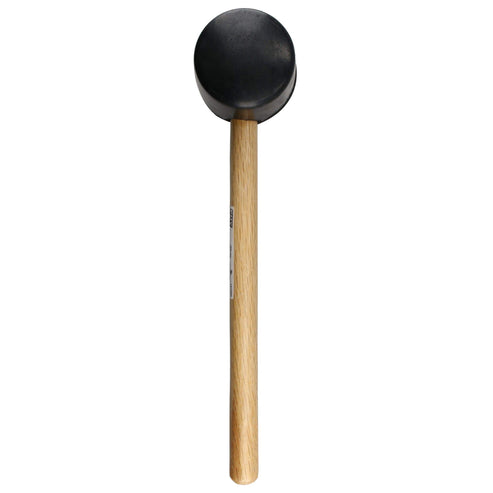 Mazo Con Cabeza De Hule Negro Con Mango De Madera 11, 16 Oz, Foy 141880