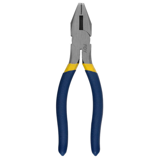 Pinza Para Electricista Con Mango Doble Plastisol Corte Lateral De 7, Foy 142031