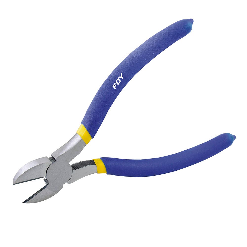 Pinza Para Electricista Con Mango Doble Plastisol Corte Diagonal De 8, Foy 142048